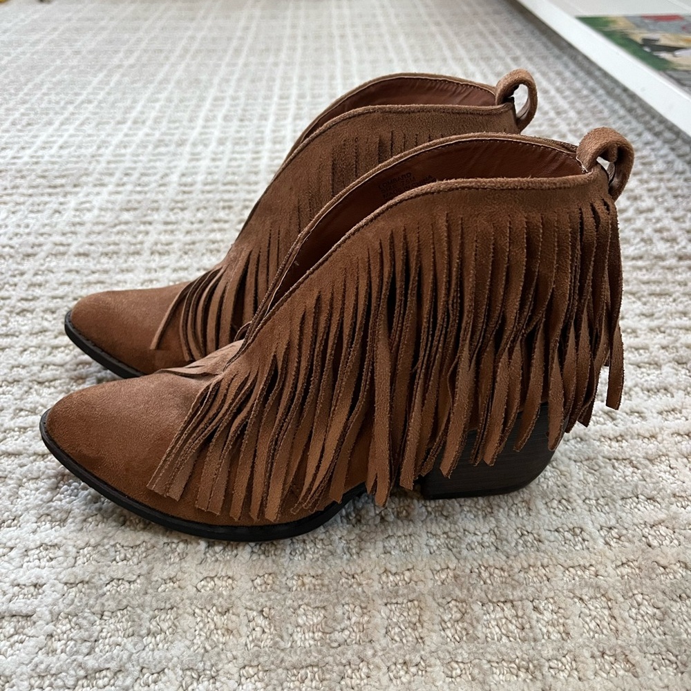 Coconuts By Matisse Fringe Booties - image 2